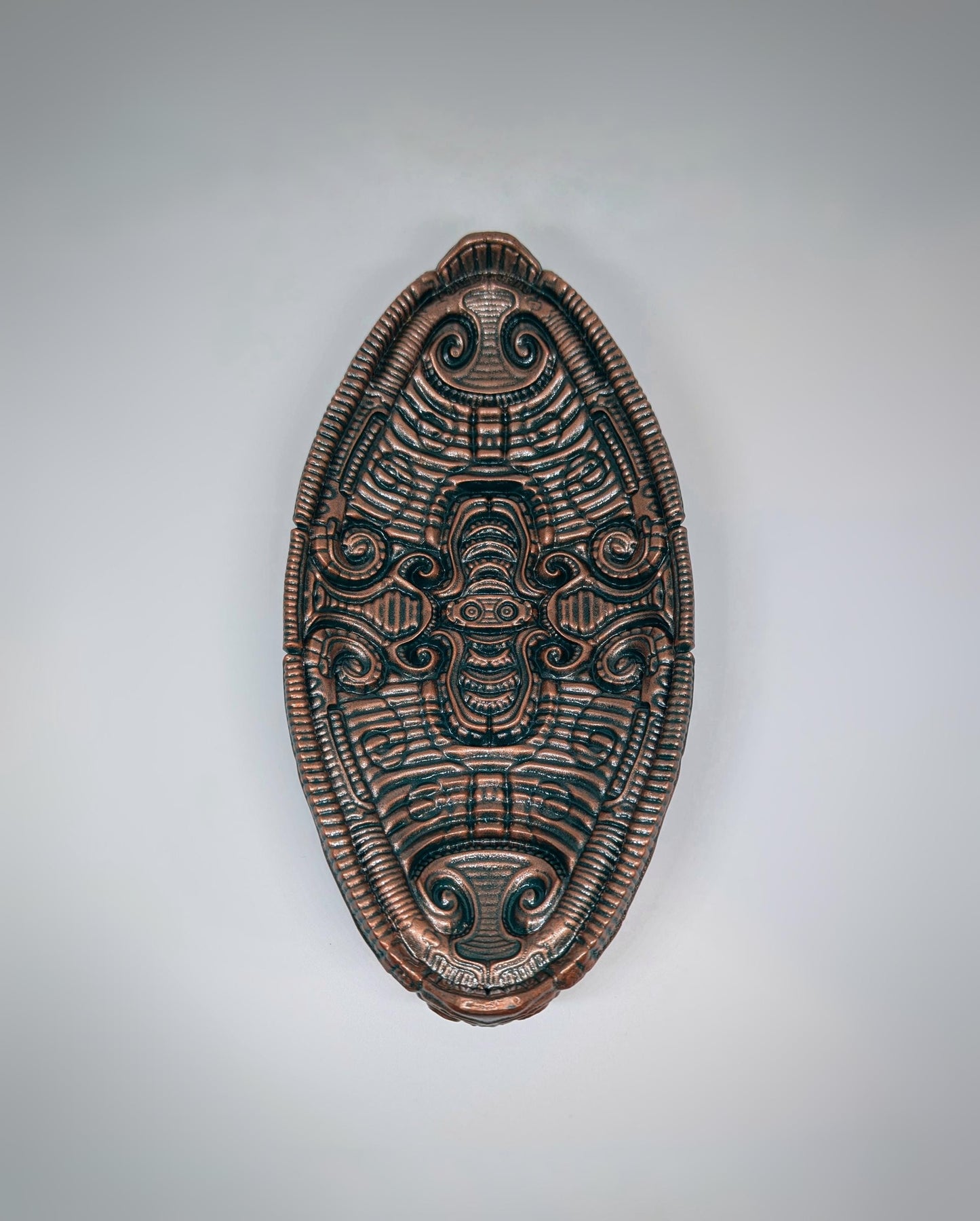Decorative Tray 3D Resin Sculpture 11in(28 cm) x 5.5in (14 cm)
