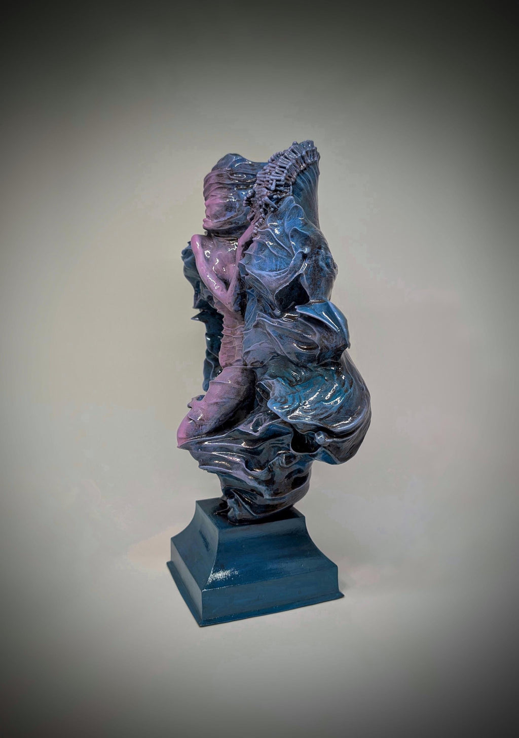 Inspired by Zdzislaw Beksinski Untitled (Through Cloth) 3D Sculpture 11.6in (29.5cm/295mm)