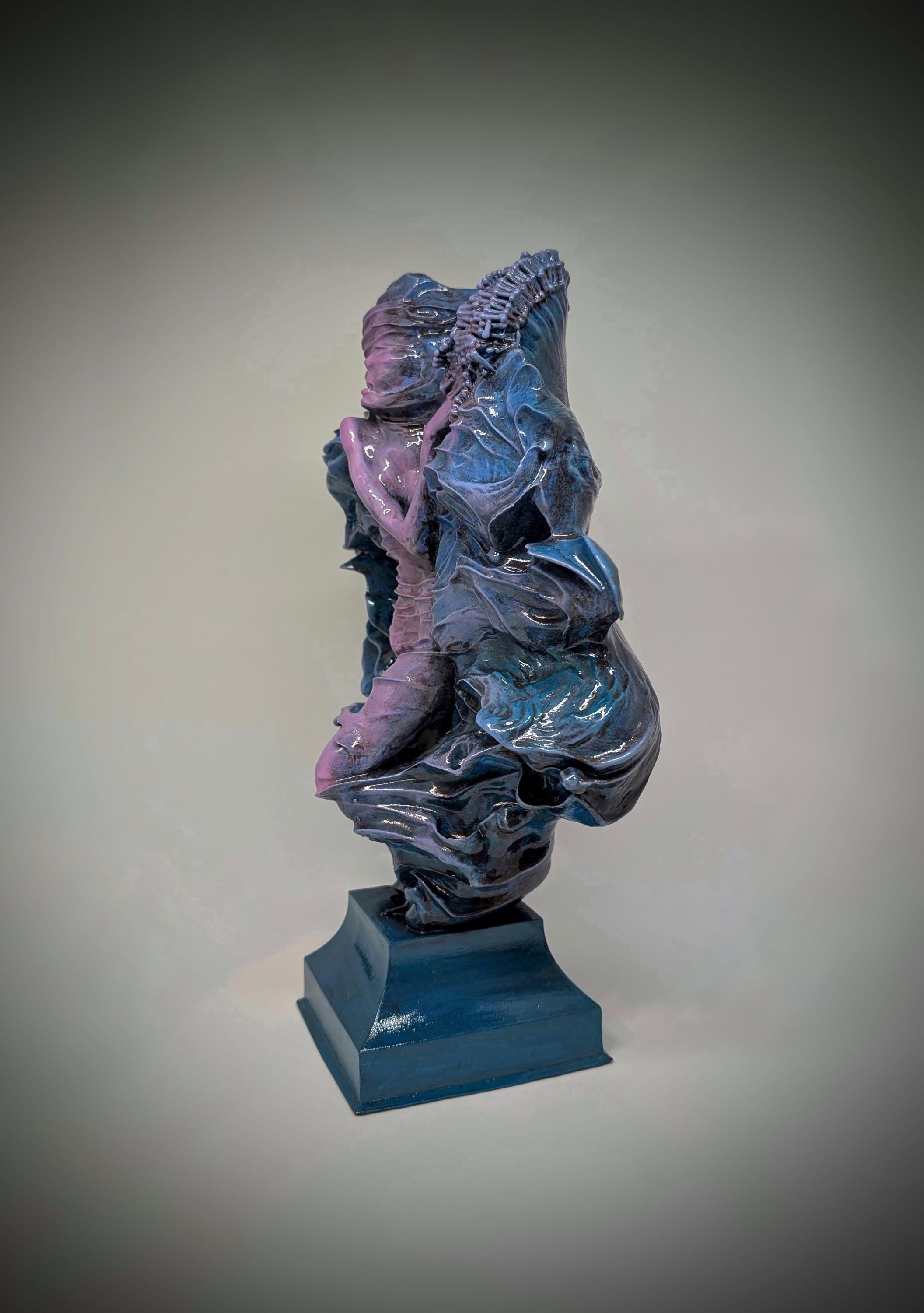 Inspired by Zdzislaw Beksinski Untitled (Through Cloth) 3D Sculpture 11.6in (29.5cm/295mm)