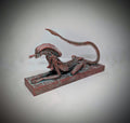 Inspired H.R.Giger Alien Sphinx figure 6.9" (17.5 cm) H x 11.8" (30 cm) L /3D Resin