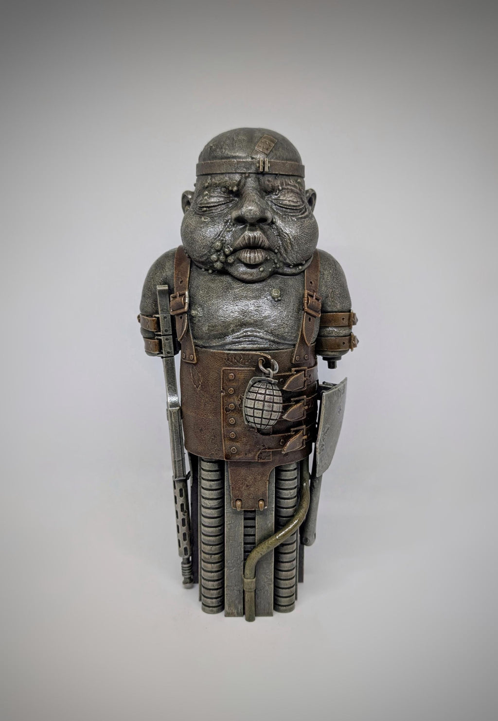 Inspired by HR Giger Biomechanoid I Sculpture Statue 11.2in (28.5cm/285mm) 3D Resin