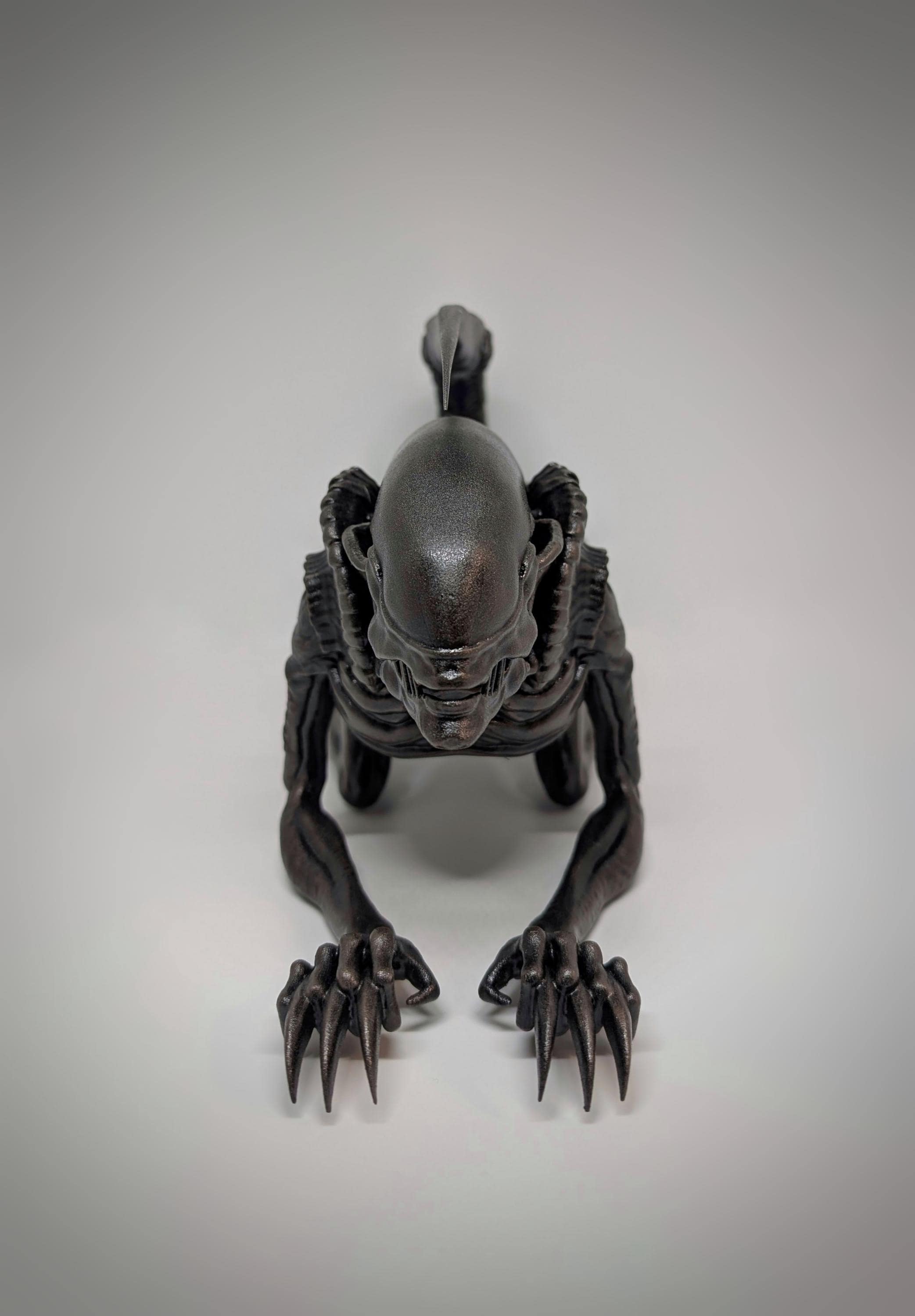 Inspired H.R. Giger Necronom Alien III 6.7" (17cm /170mm) x 13" (33cm/330mm)