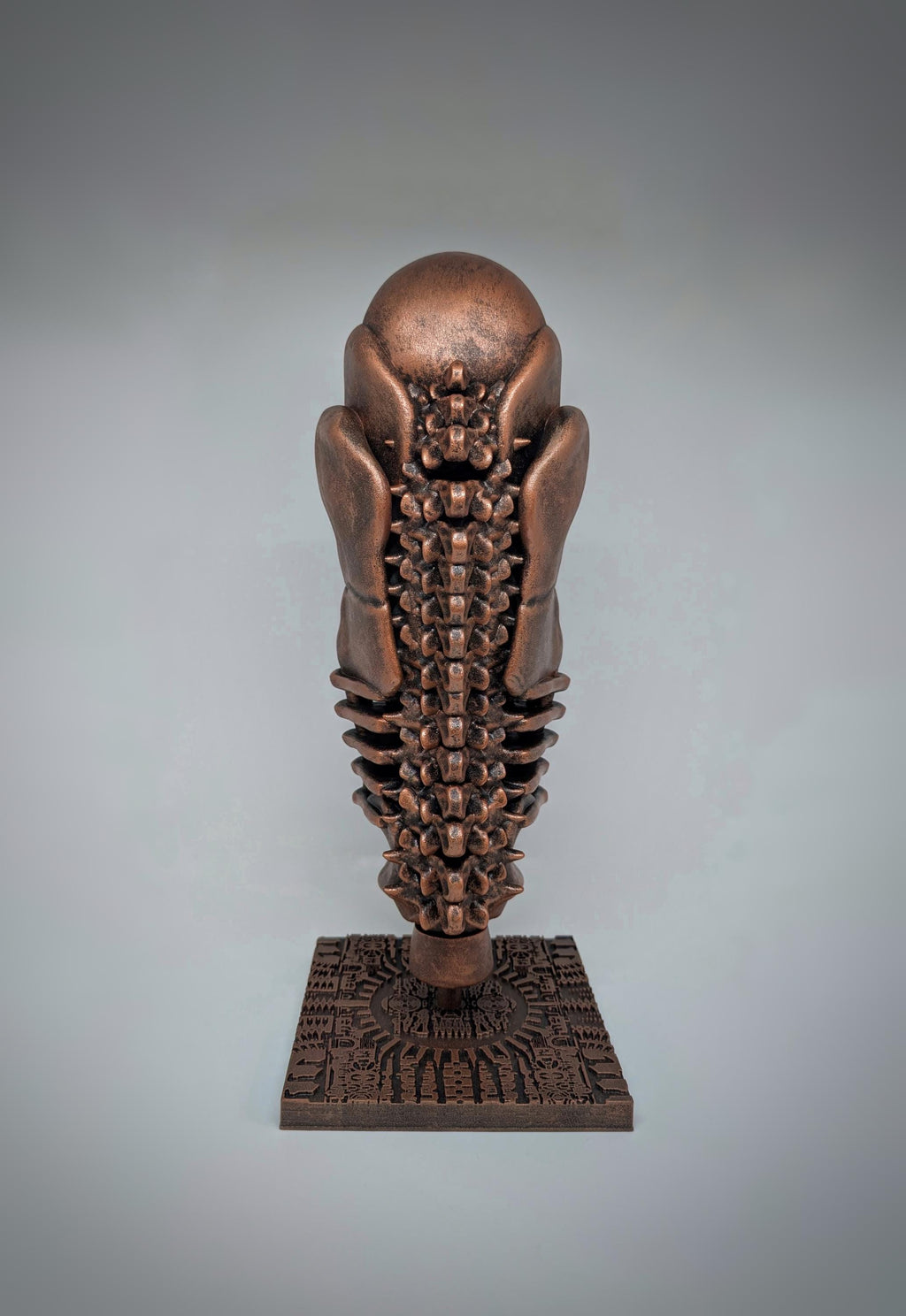 Inspired by H.R. Giger Harkonnen Table Leg – Height 13.8in (35cm / 350mm)/ 3D Resin /Design by Carlito Brigante