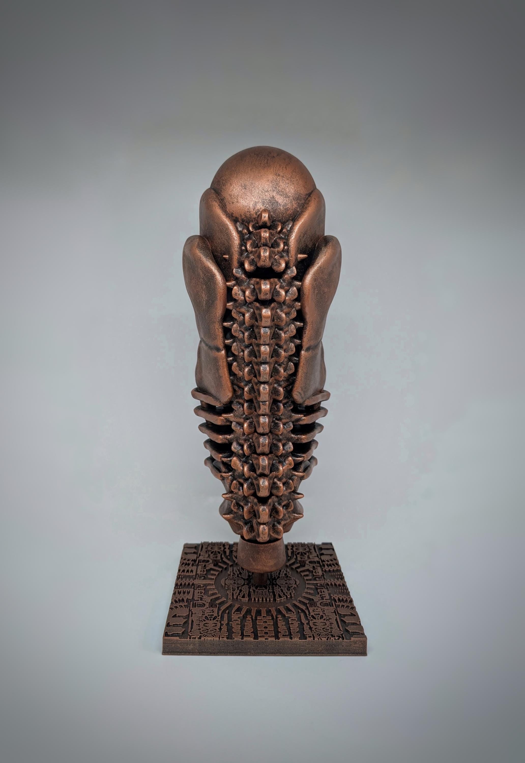 Inspired by H.R. Giger Harkonnen Table Leg – Height 13.8in (35cm / 350mm)/ 3D Resin /Design by Carlito Brigante