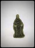 Vegan Candle Monk Ghost Figurine Height 3.74 in (9.5 cm/95 mm)