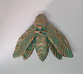Death's Head Hawkmoths by C.Brigante 3D Print Resin  Wall Art Model ( 5.5"x6.7")