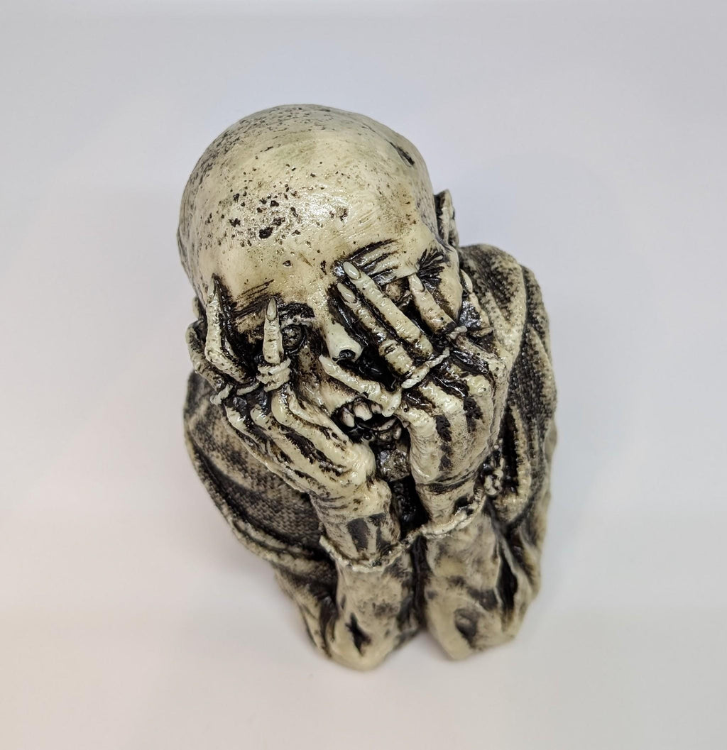 Mummy Resin Cast Sculpture – 5.9in (15cm/150mm) Gothic Horror Decor