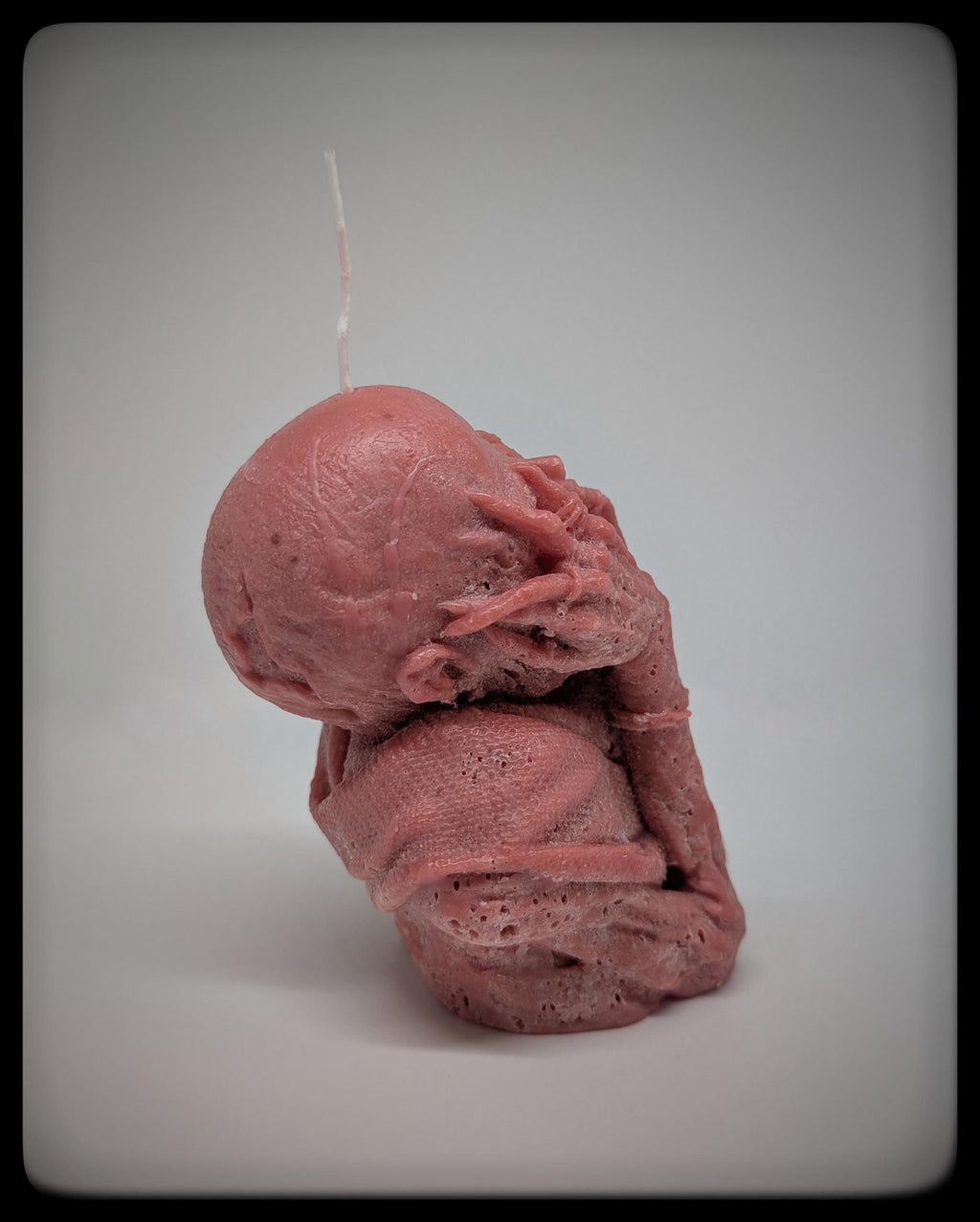 Handmade Gothic Screaming Mummy* Candle 5.31 inches (13.5 cm)Tall Wax Art