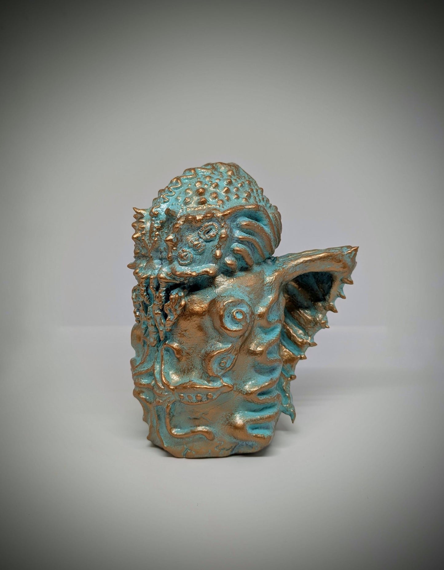 Cthulhu Figurine Inspired by H.P. Lovecraft 3D Printed Resin, 6.9" (17.5 cm/175mm)