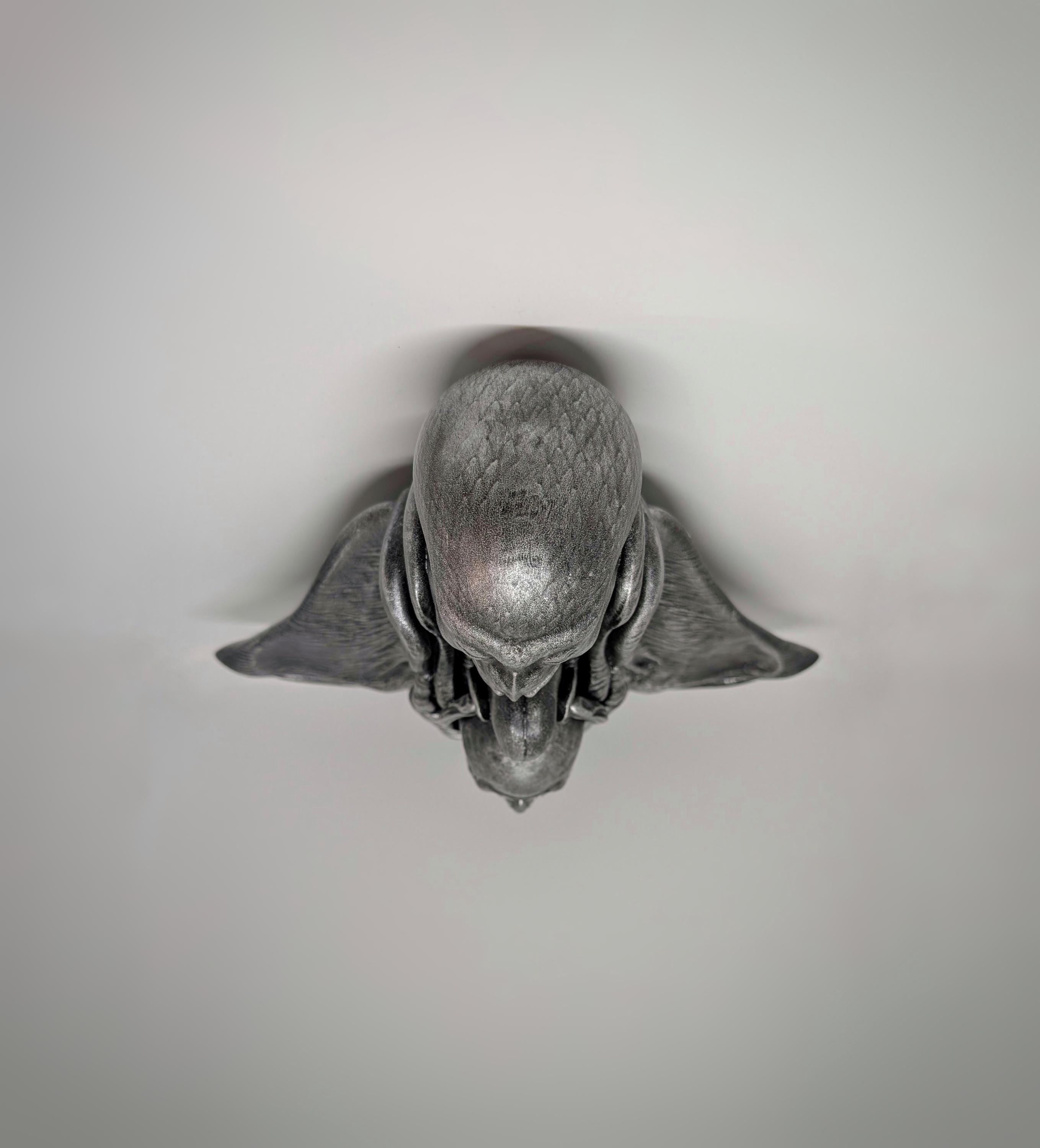 Inspired by H.R. Giger Mashup Wall Sculpture 3D Resin 11.8in (30 cm/300 mm)