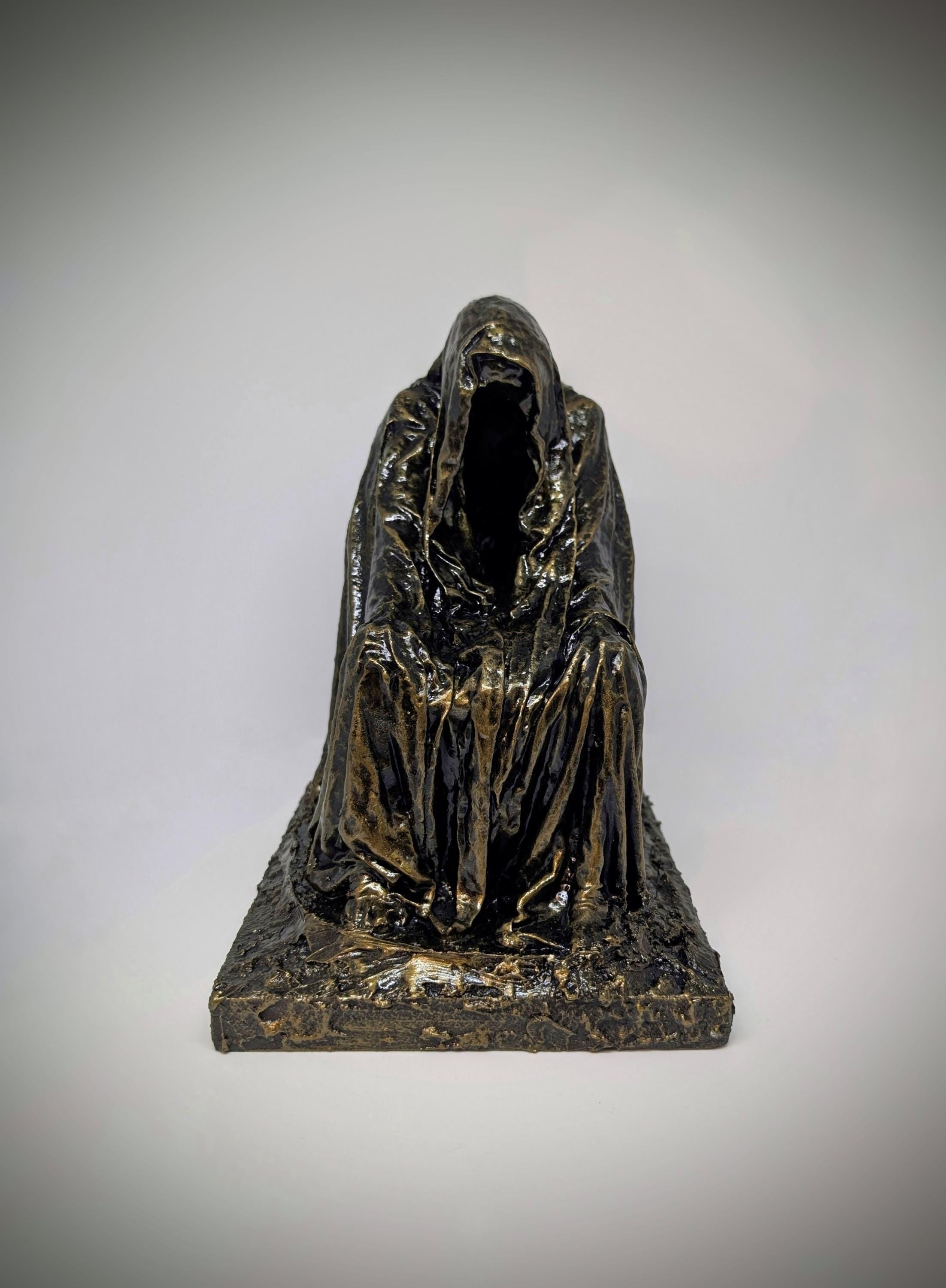 Inspired by Anna Chromy  II Commendatore 3D Resin Sculpture 9.1in (23 cm/230 mm)