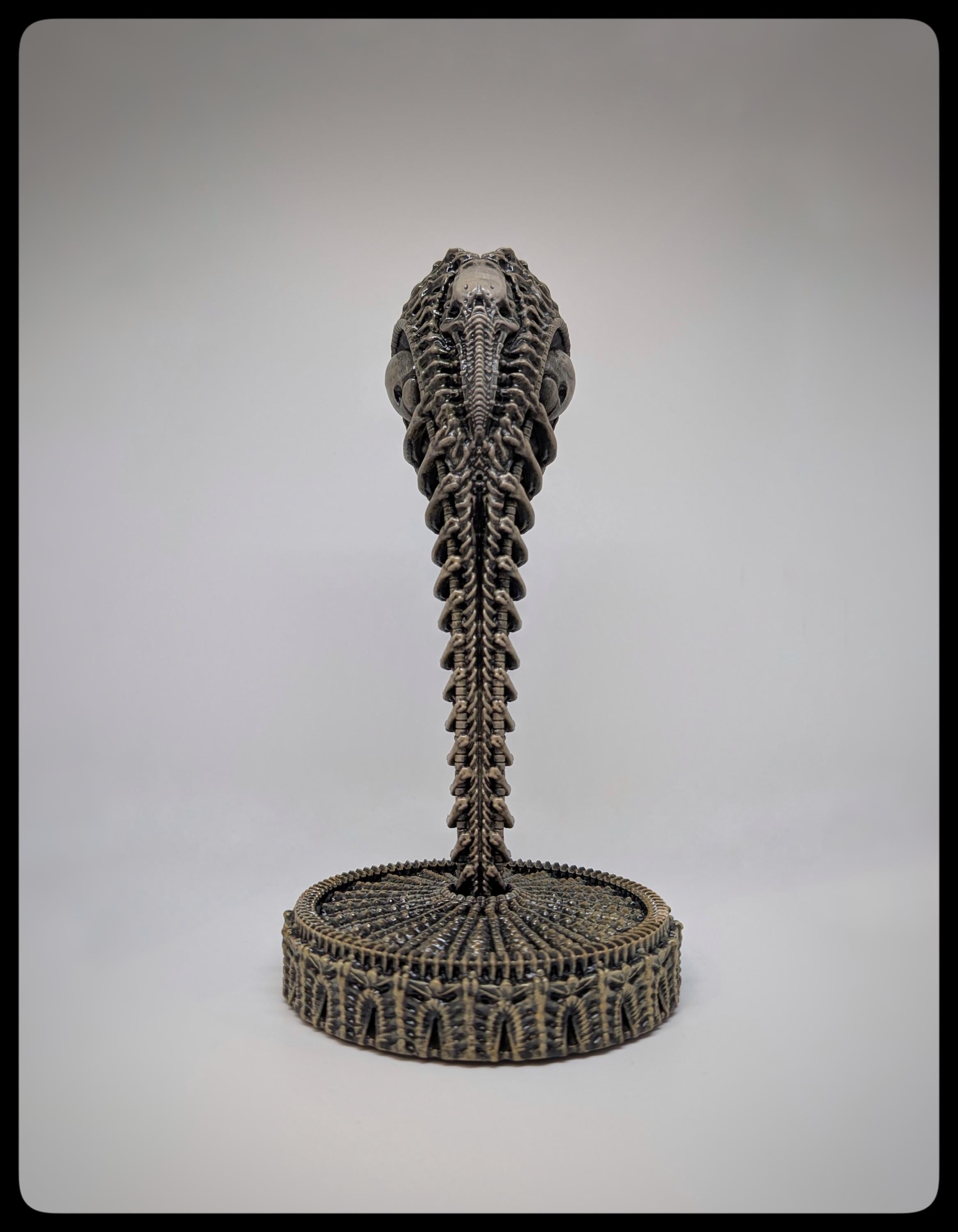 Ancient One – Biomechanical Art Figurine 3D Printed Resin 10.04" (25,5cm)