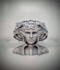 Inspired H.R. Giger Li II Sculpture / Height 6.50 in (16.5 cm) / 3D Resin
