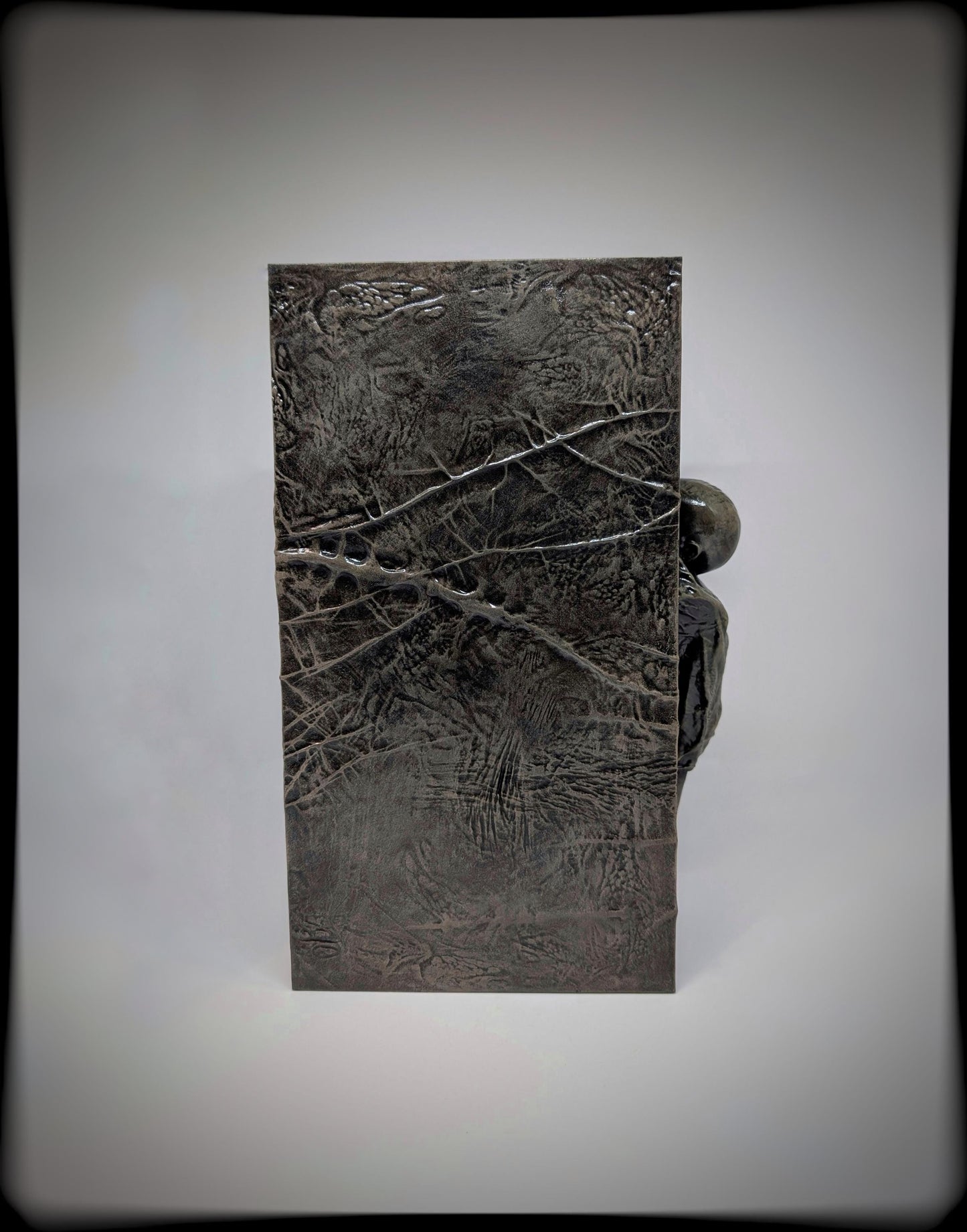 Inspired by Zdzislaw Beksinski 3D Resin Sculpture, Height 10.43 in (26.5 cm/265mm)