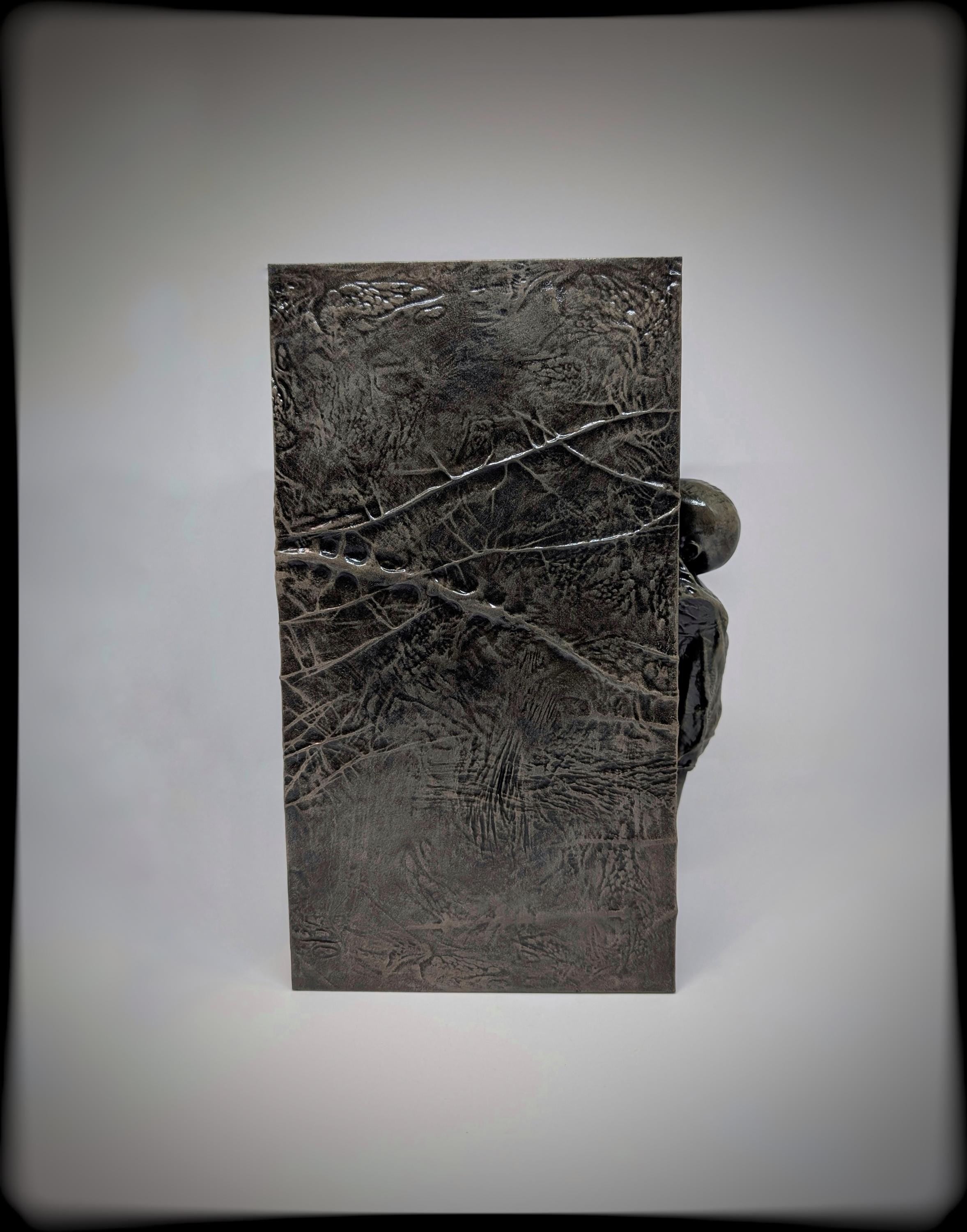 Inspired by Zdzislaw Beksinski 3D Resin Sculpture, Height 10.43 in (26.5 cm/265mm)