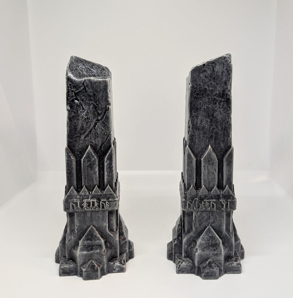 Lord of the Rings – 2x Moria Columns for Games – Height 7.9 inches (20 cm)