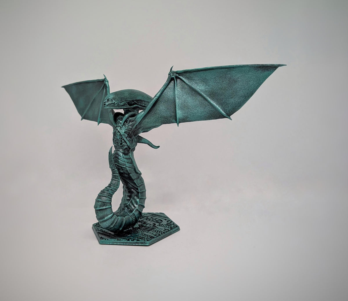 Medusa / Lady Xenogoyle 3D Resin Figure – 5.9 in (15 cm/150mm)