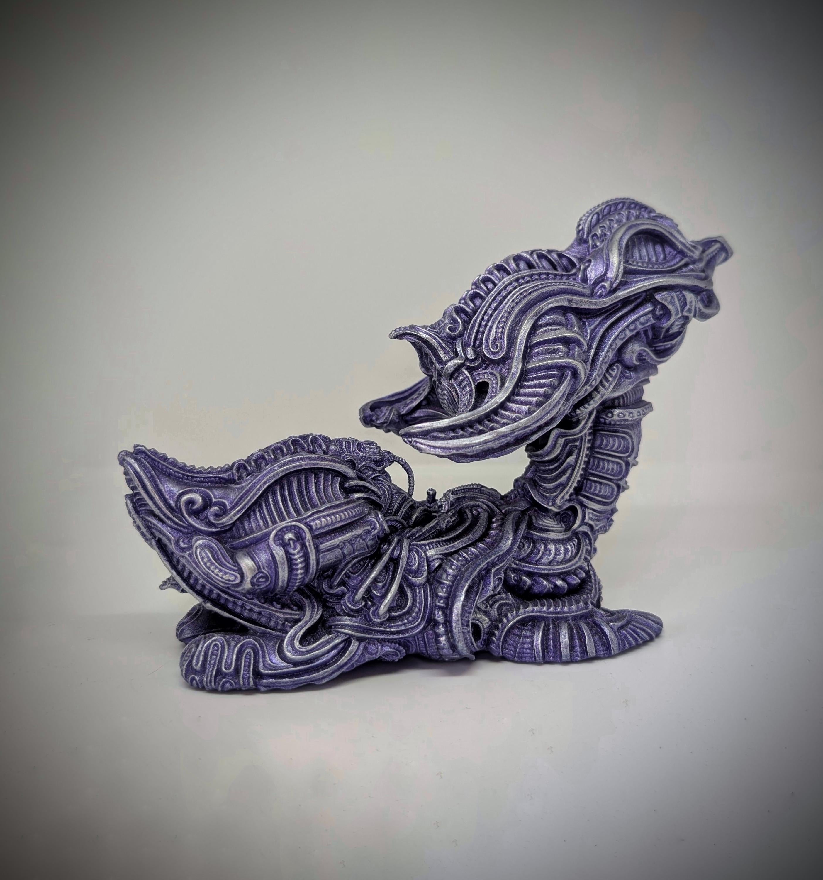 Alien Prometheus Space Jockey by Zane Rogers – 3D Resin Model /Width: 7.9 inches (20 cm /200mm)