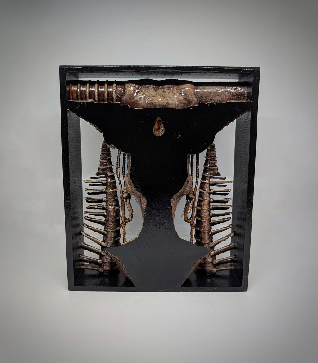 Inspired by H.R. Giger Lilith Wall Sculpture 9.8in (25cm/250mm) by Carlito Brigante