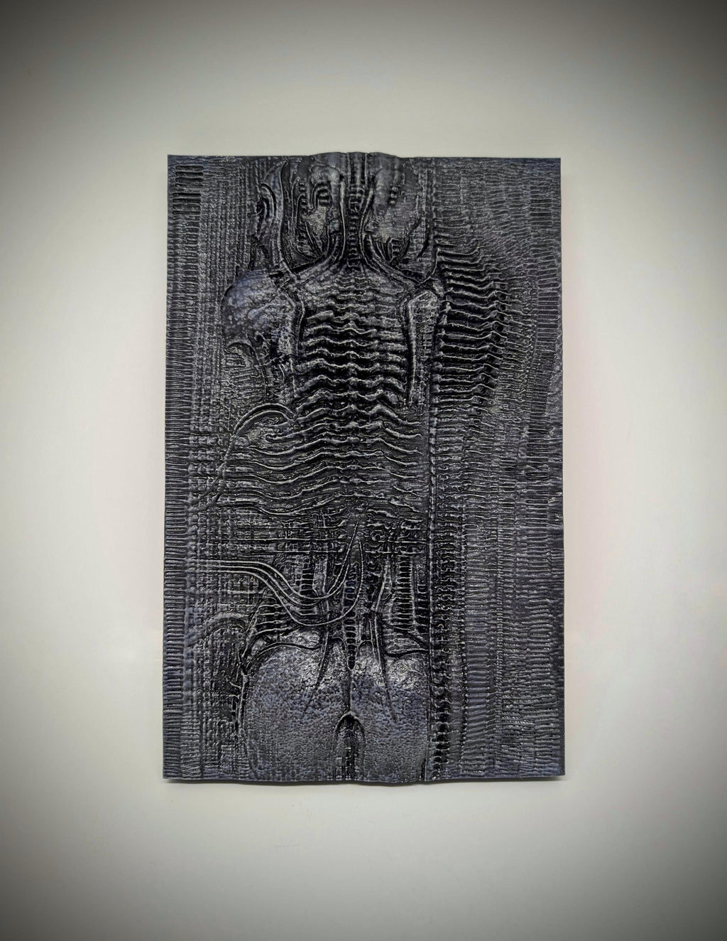 H.R. Giger New York-Inspired 3D Resin Wall Plaque – 11.6 in (29.5 cm / 295 mm)