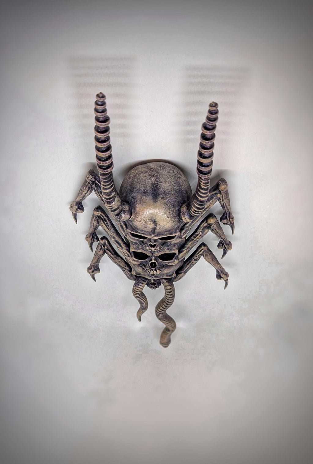 Inspired H.R. Giger Li II Spider Skull Detail /3D/ 14,37"              (36,5cm/365mm)