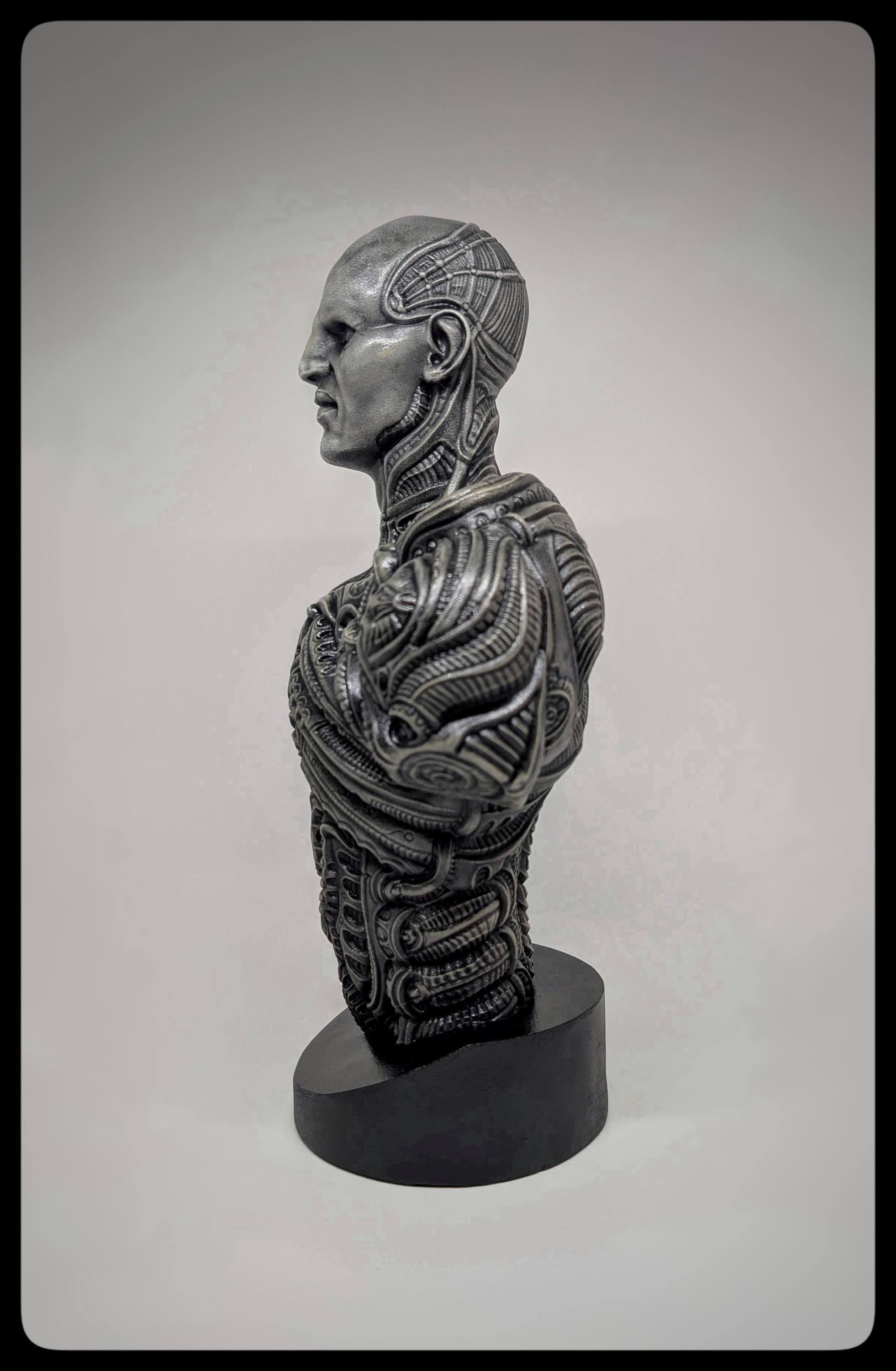 Inspired by H.R. Giger – The Engineer Figure (Prometheus), 3D Resin, 11.8 in (30 cm / 300 mm)