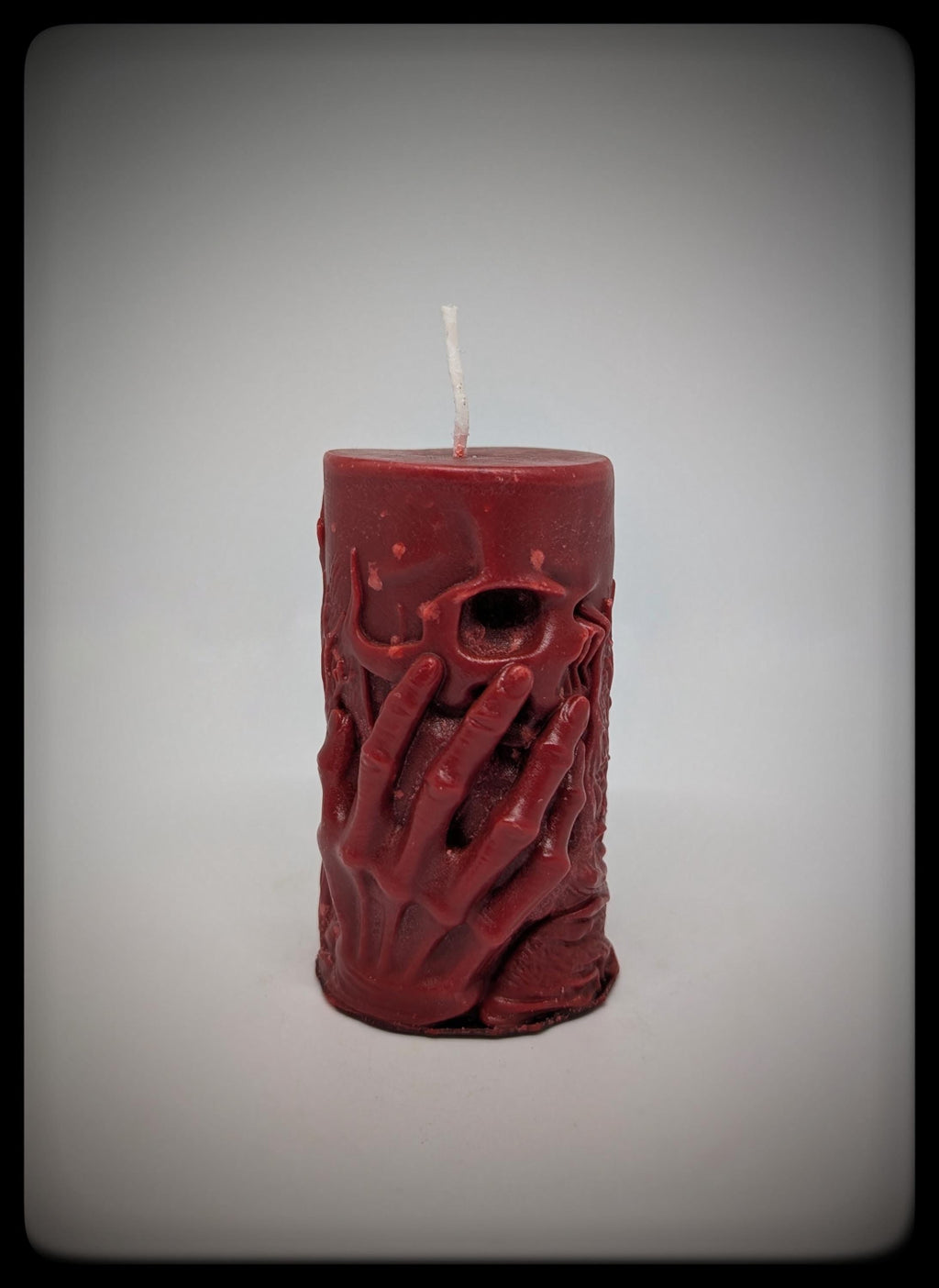 Gothic Skull Handmade Candle Height 3.74in (9.5 cm/95mm) Gothic Home Decor