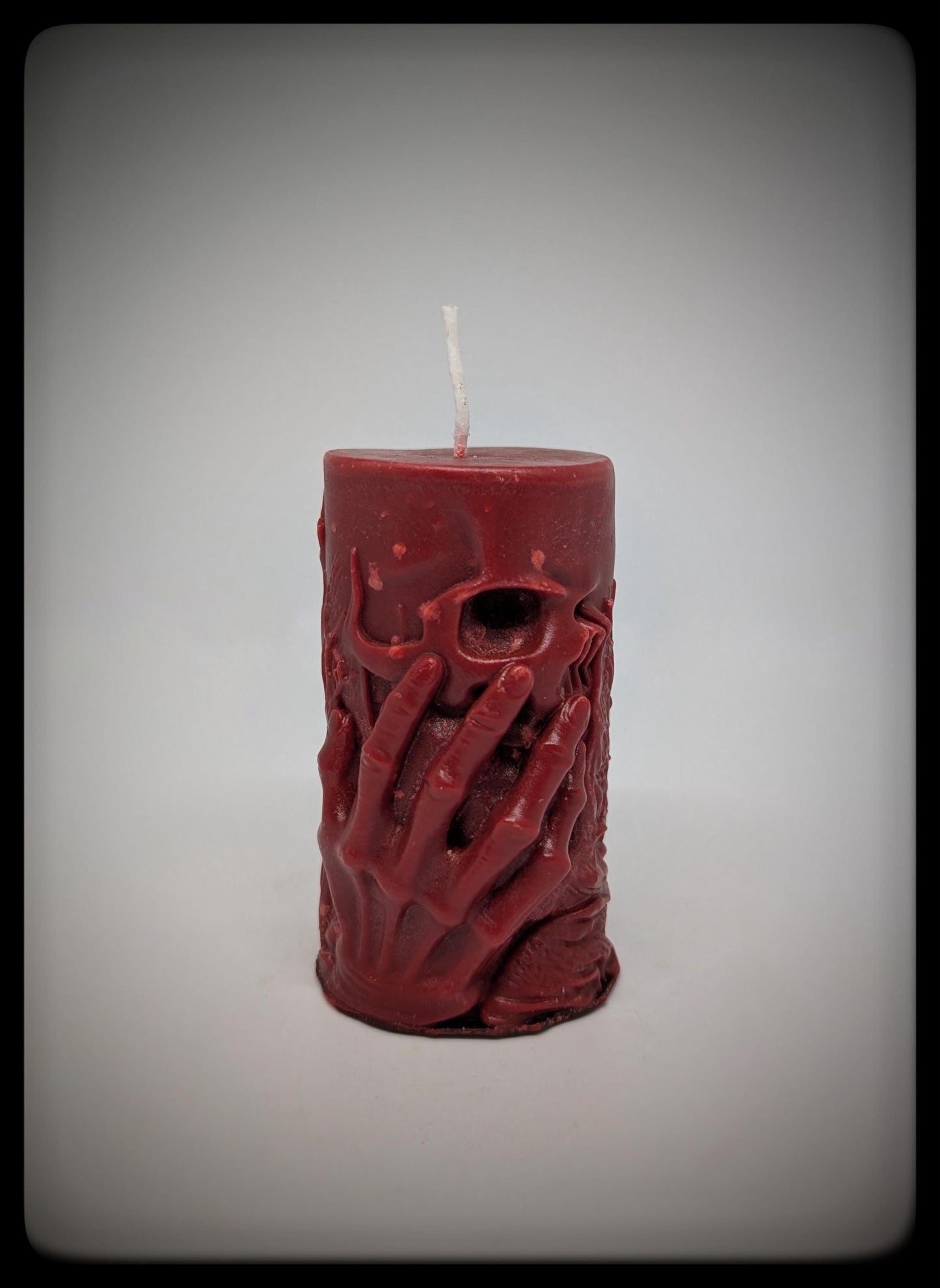 Gothic Skull Handmade Candle Height 3.74in (9.5 cm/95mm) Gothic Home Decor