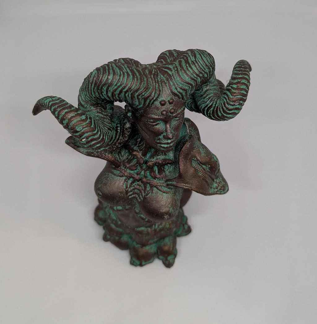Lilith Mother of Demons 3D Printed Resin Figure – Height 6.5 Inches (16.5 cm)