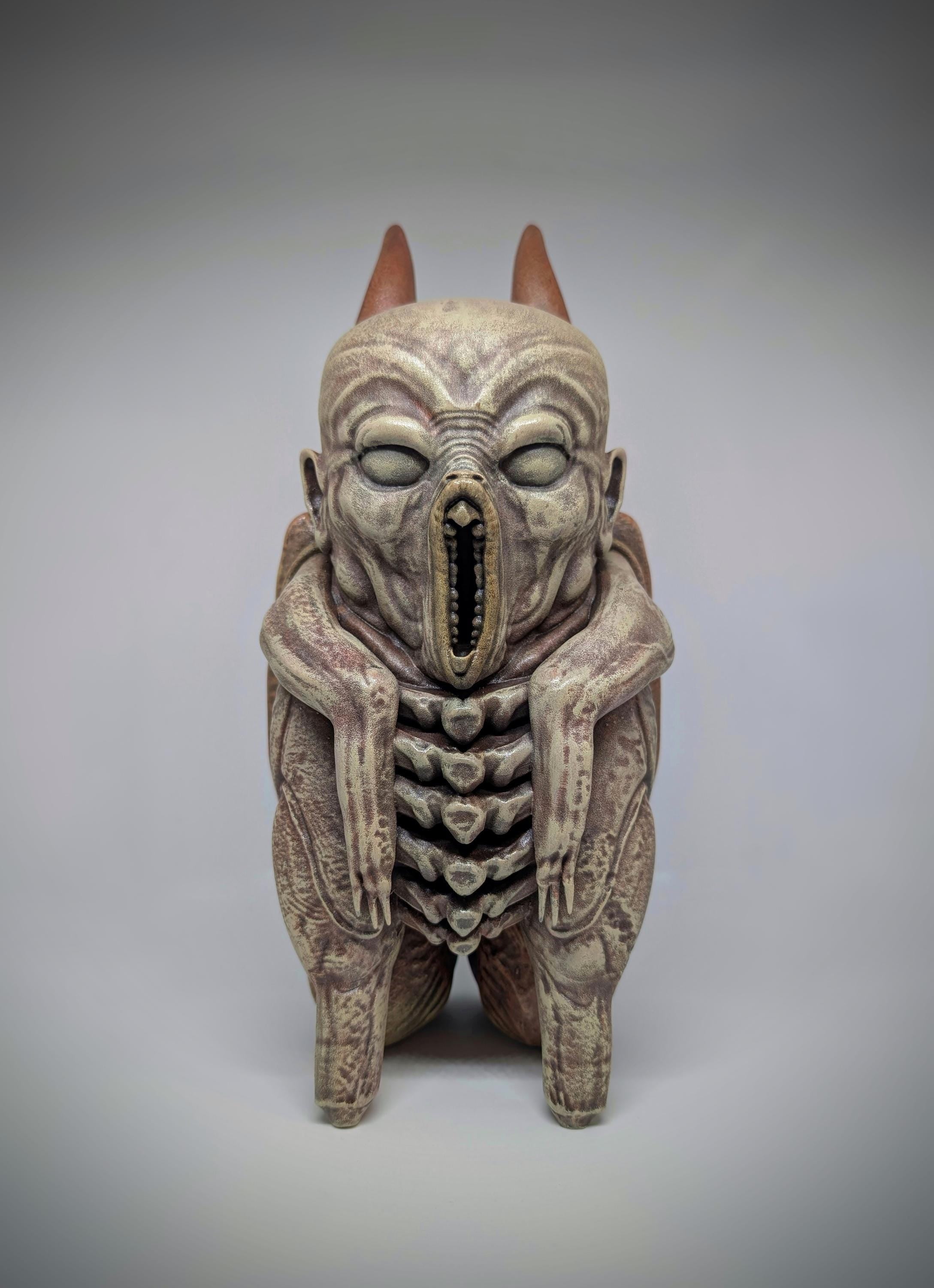 Inspired by H.R. Giger – The Tourist / Height 13.4 in (34 cm/340mm) 3D Resin Sculpture
