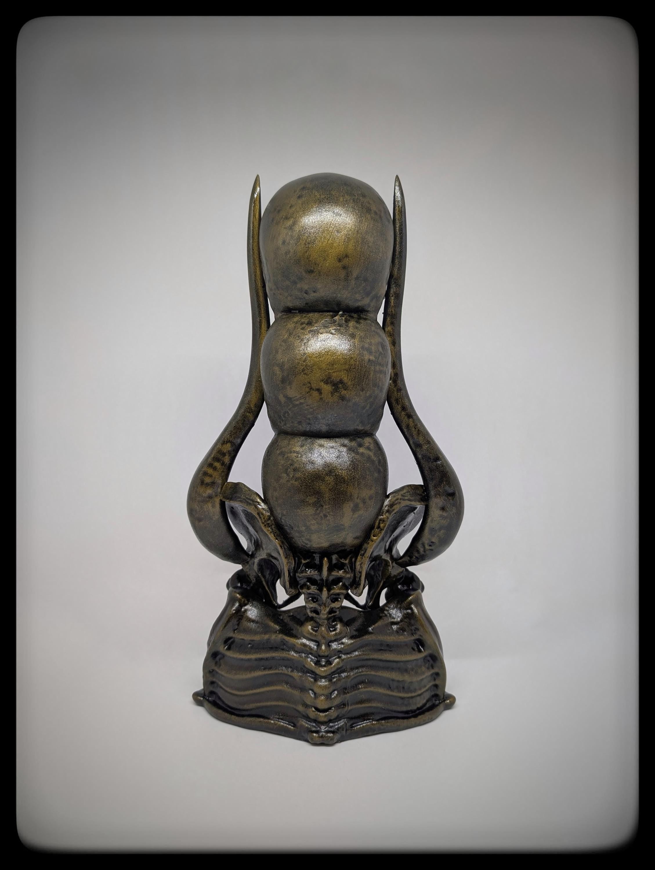 Inspired H.R. Giger - Harkonnen 3D resin ABS like 11.42" (29 cm / 290 mm)