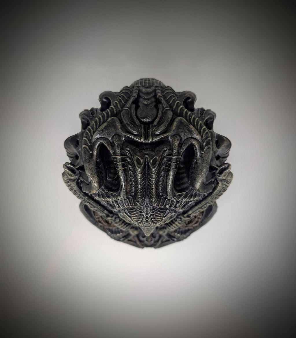 Inspired by H.R.Giger, Bio Craft -Mother Urn Statue 8.7"(22cm/220mm)