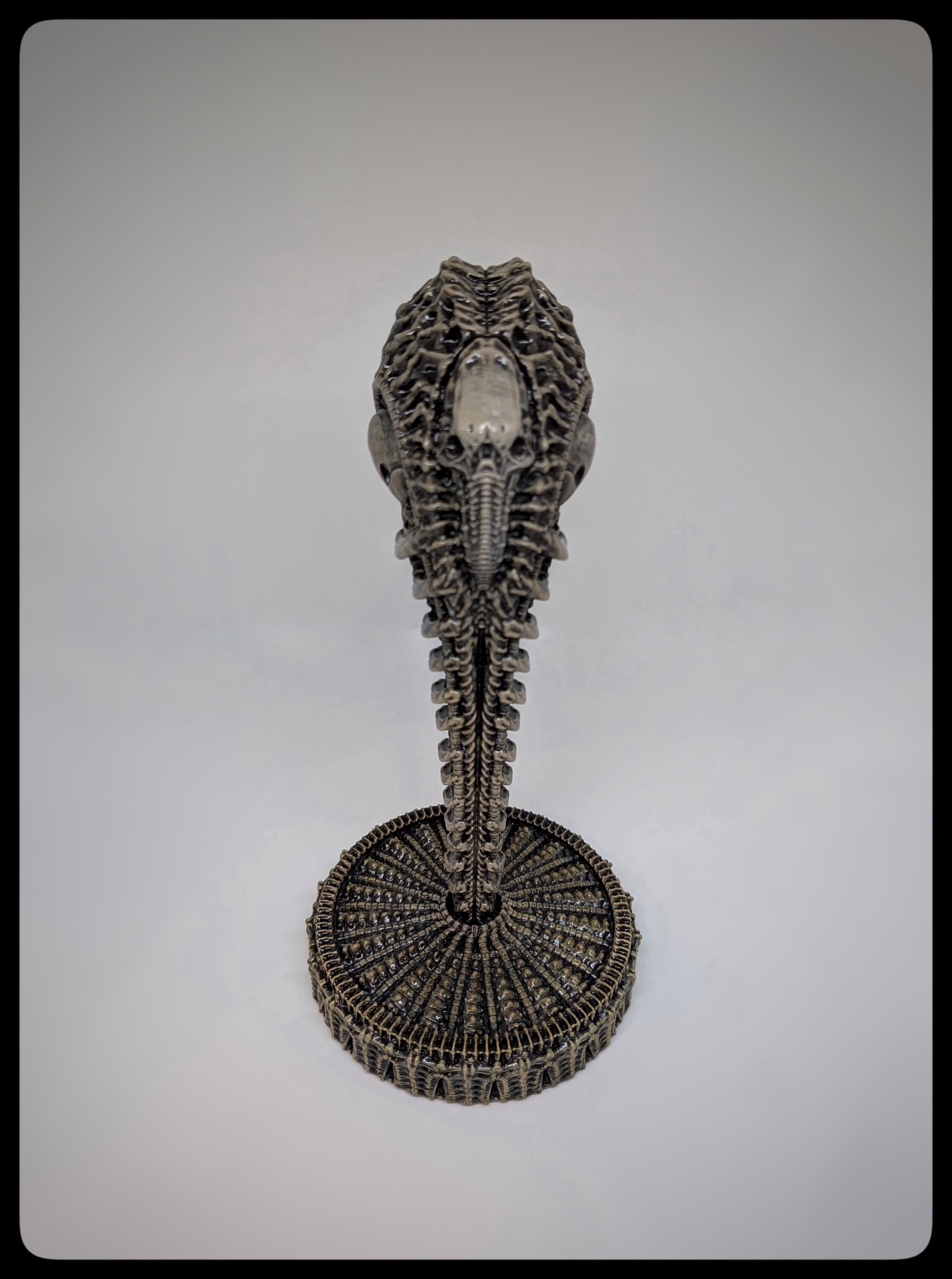 Ancient One – Biomechanical Art Figurine 3D Printed Resin 10.04" (25,5cm)