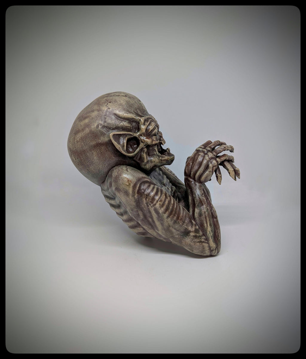 Inspired by H. R. Giger Demon 3D Resin Sculpture Height 8.27 in (21 cm/210 mm)