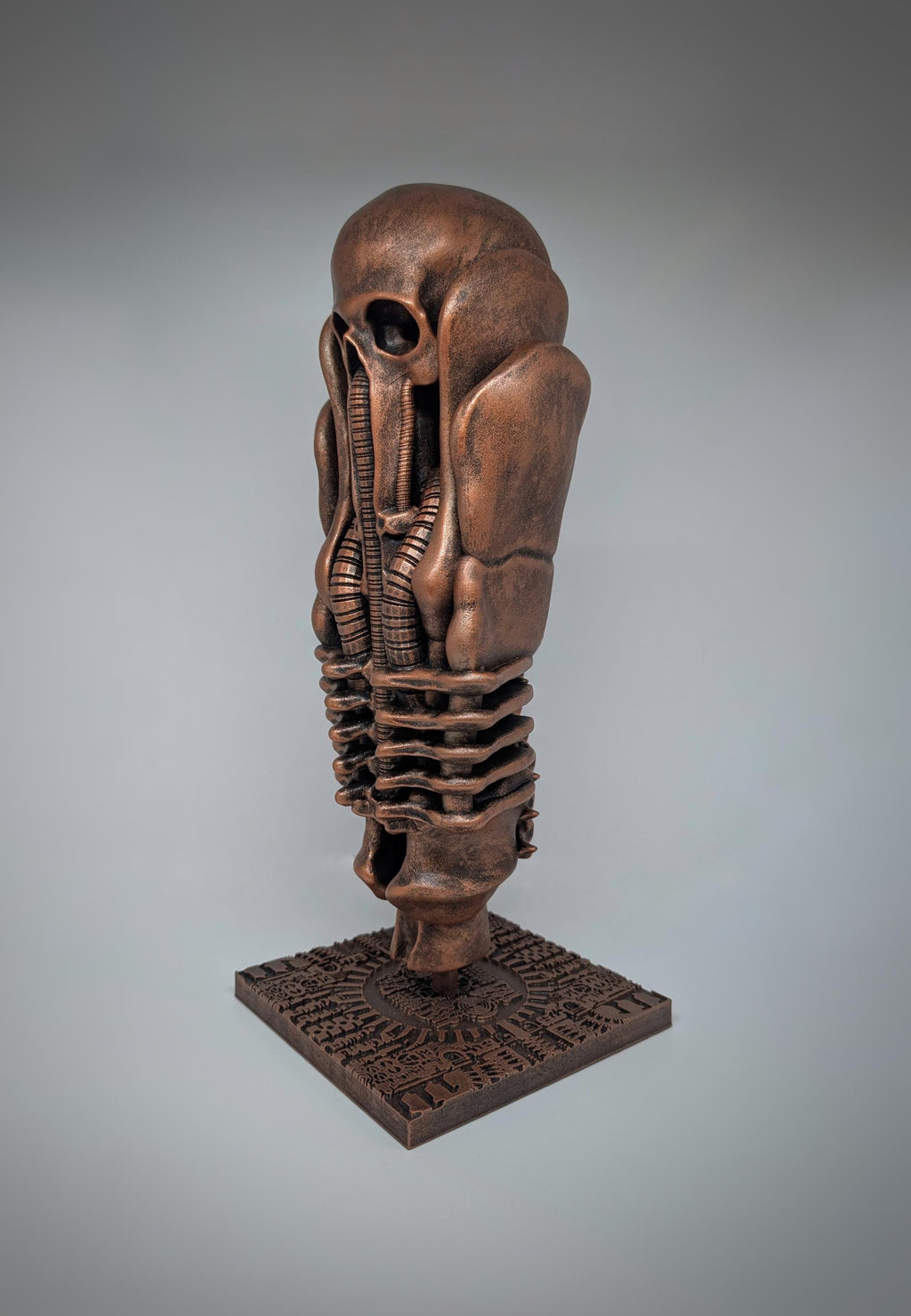 Inspired by H.R. Giger Harkonnen Table Leg – Height 13.8in (35cm / 350mm)/ 3D Resin /Design by Carlito Brigante