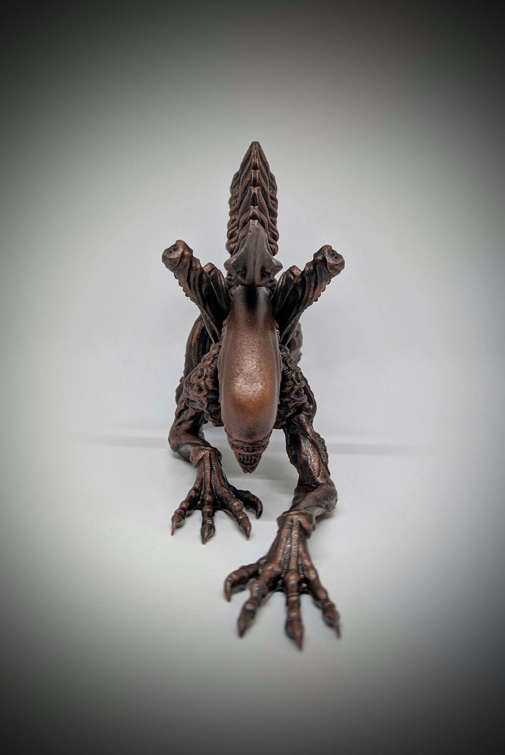 Alien Xenomorph 3D Resin Figure 6.3 in (16 cm/160mm) x 12.6 in (32 cm/320mm)