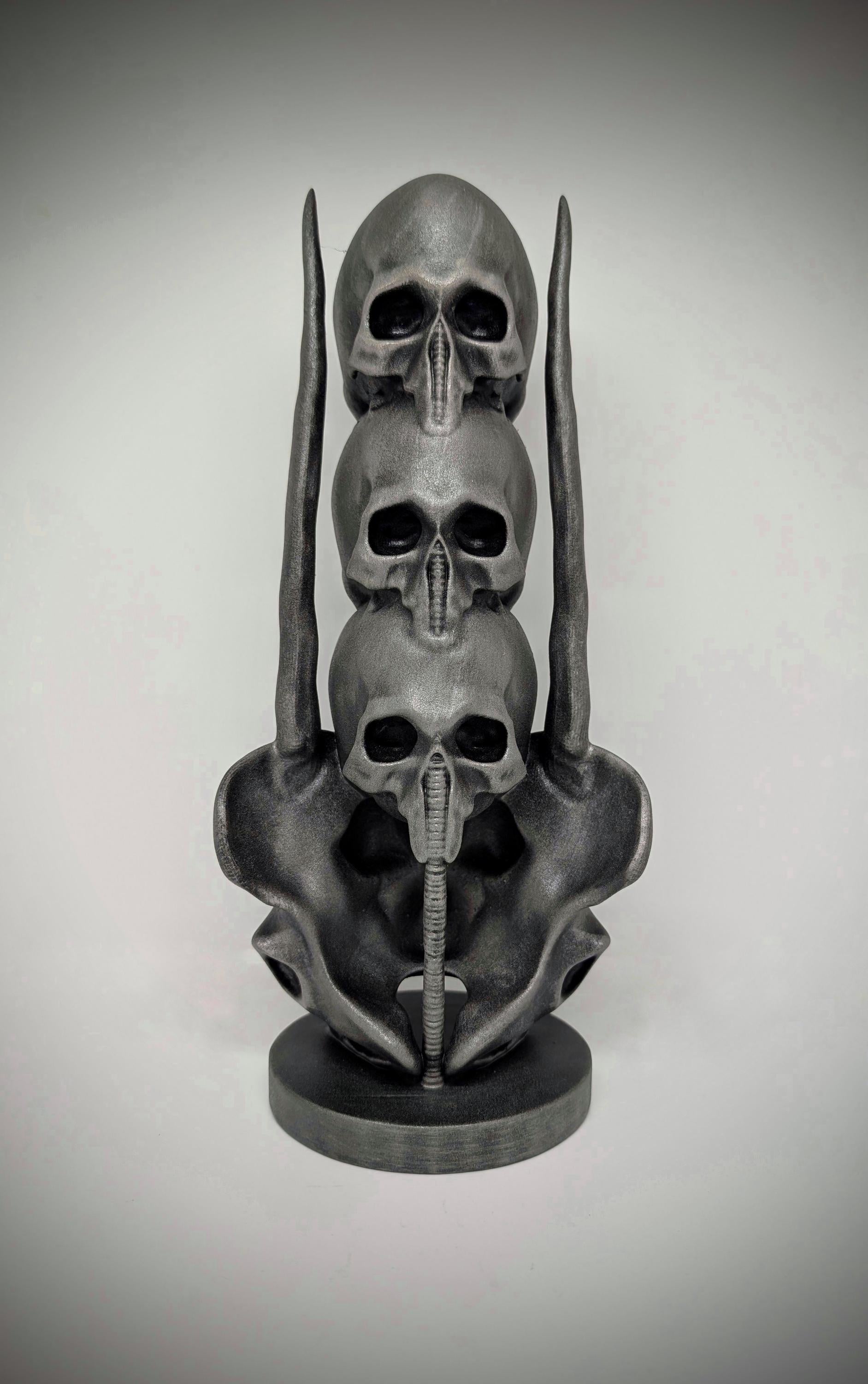 Inspired H.R. Giger - Harkonnen 3D resin Design by Carlito Brigante / 12.6" (32 cm / 320 mm)
