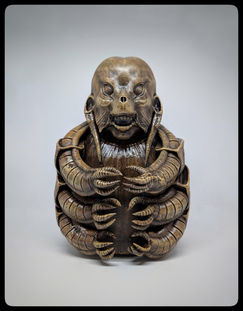 Inspired by H.R. Giger – The Tourist /9.45 in (24 cm/240 mm) 3D Resin Sculpture
