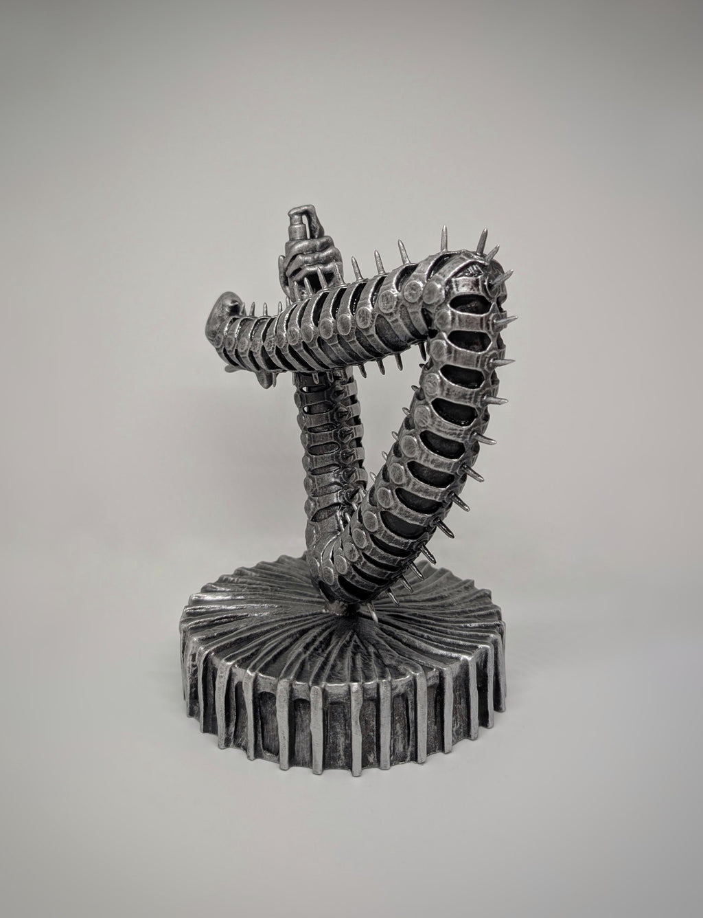 Inspired by H.R. Giger – Virgo Sculpture 3D Resin Height: 9.1 in (23 cm/230mm)