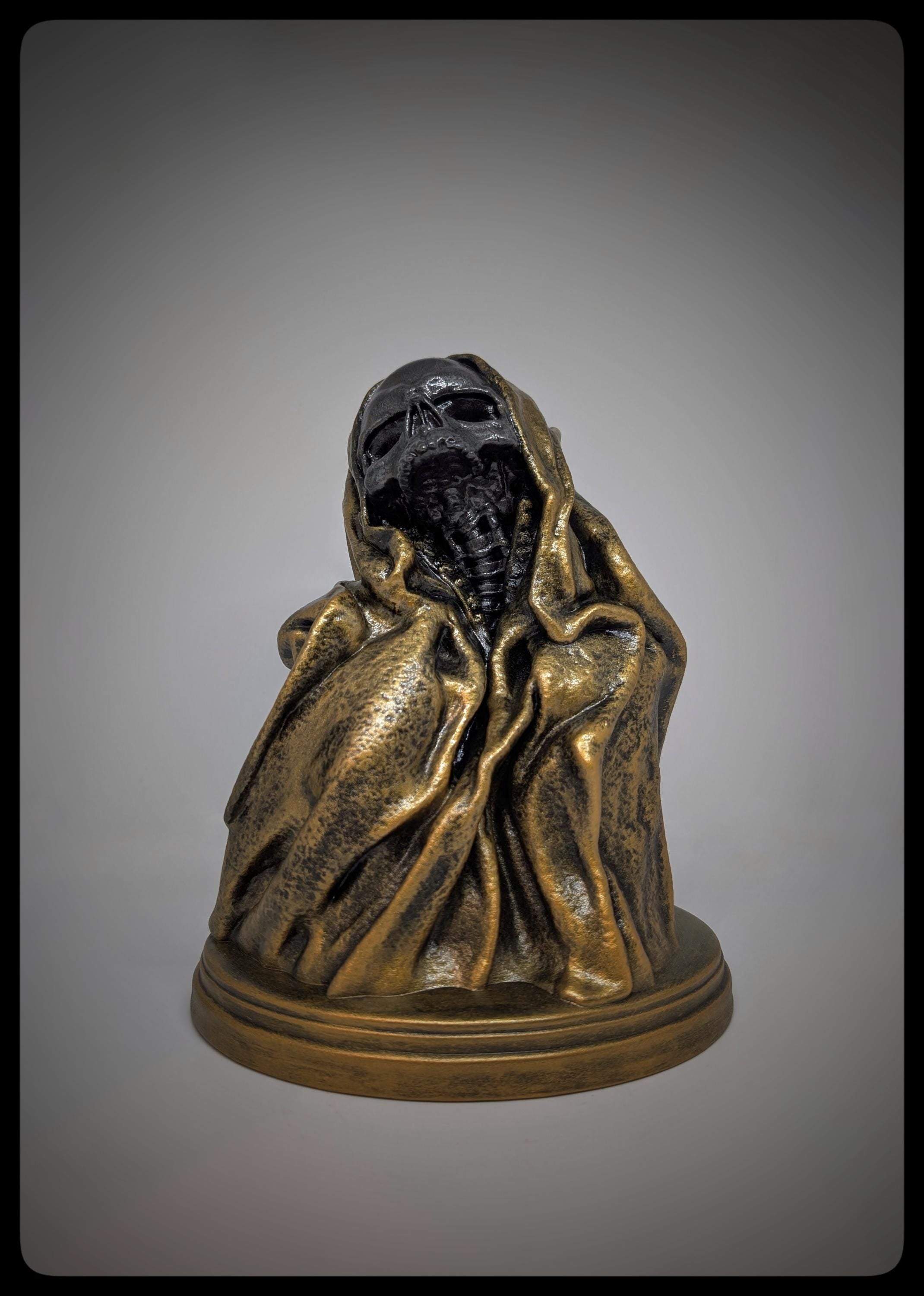 Mortal Shadow 3D Resin Sculpture Design by John Chen /Height 7.9in (20cm/200mm)