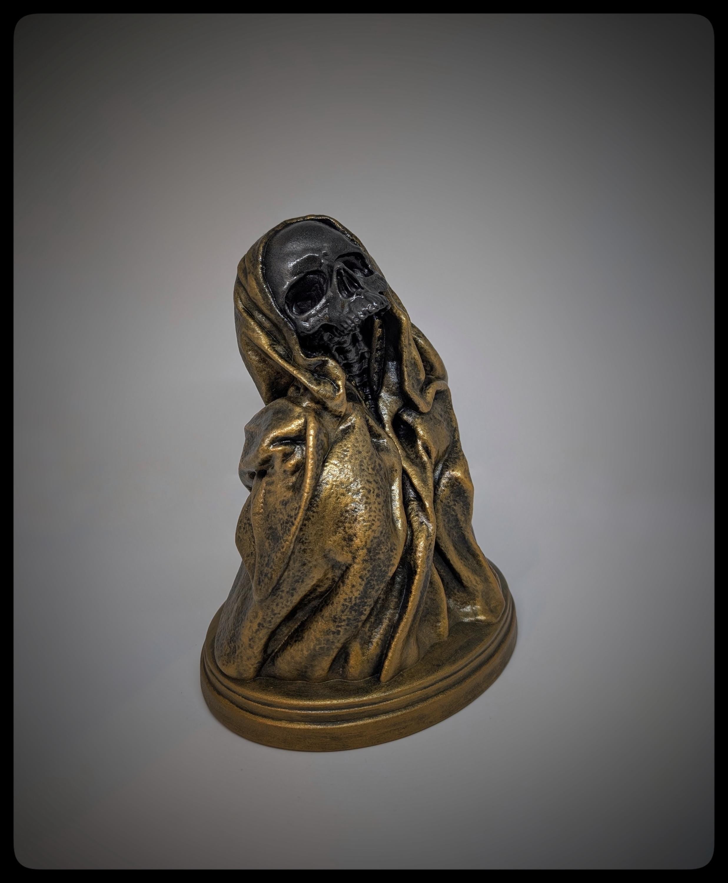 Mortal Shadow 3D Resin Sculpture Design by John Chen /Height 7.9in (20cm/200mm)