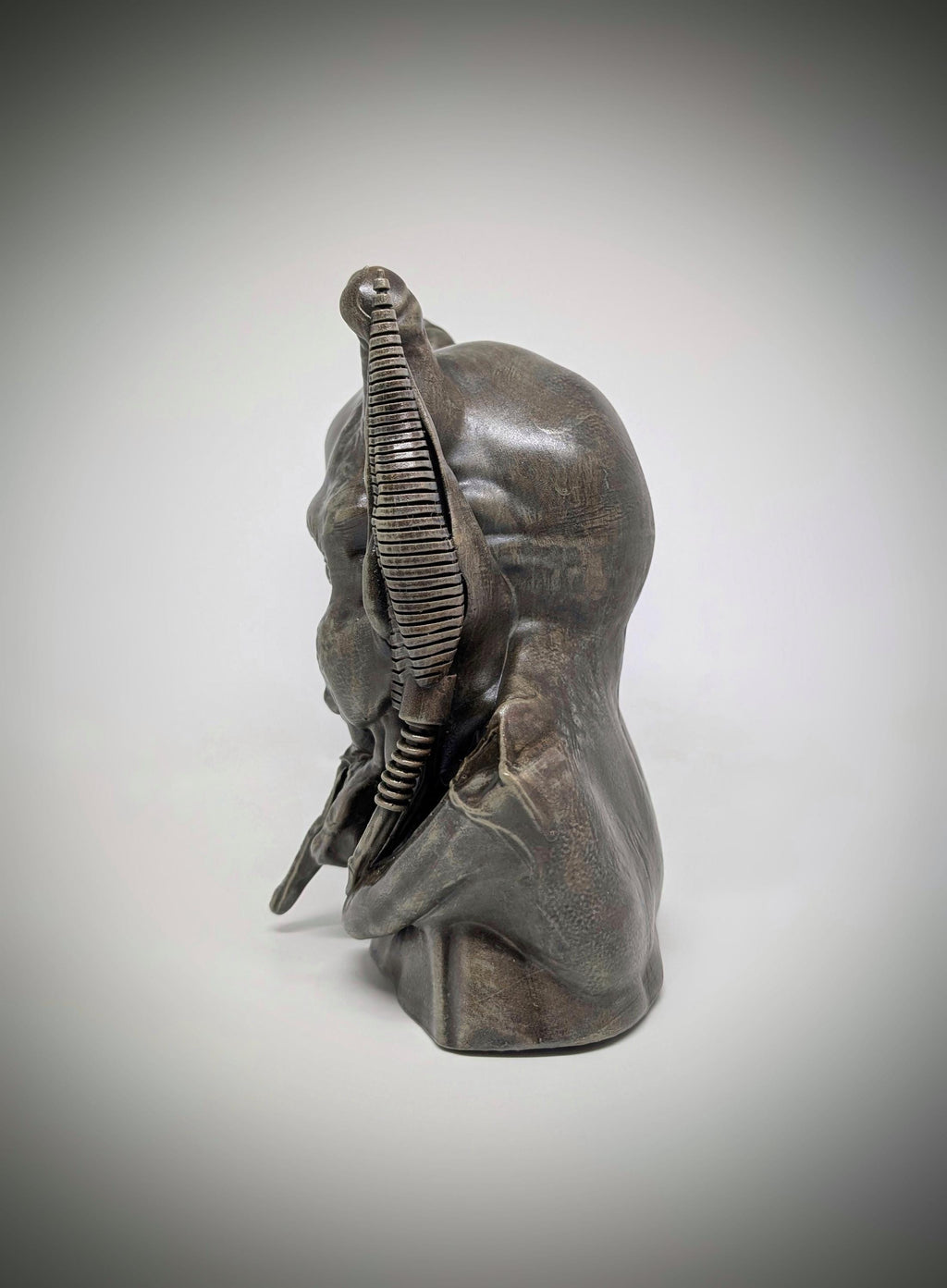 Inspired by H.R. Giger - Demon 3D Resin Sculpture Height 8.27" (21 cm) 3D sculpted by Carlito Brigante