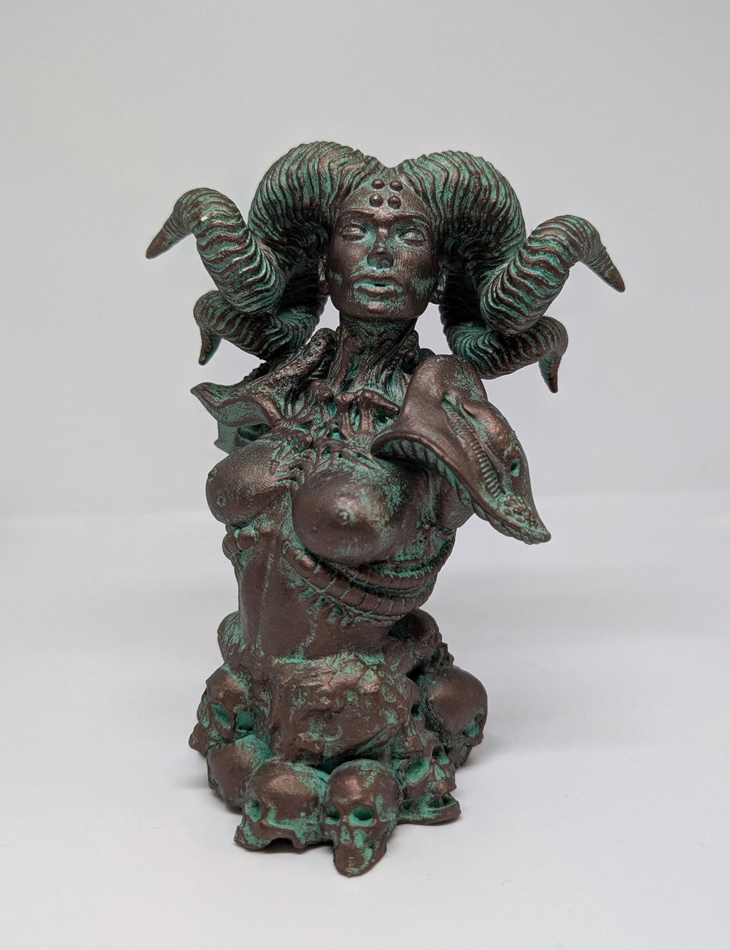 Lilith Mother of Demons 3D Printed Resin Figure – Height 6.5 Inches (16.5 cm)