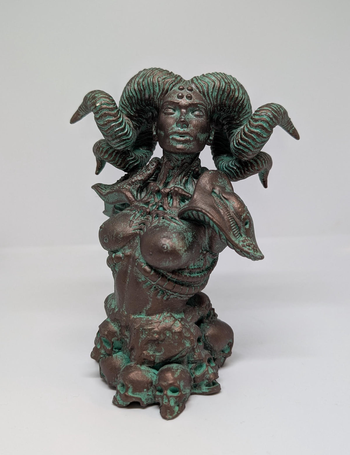 Lilith Mother of Demons 3D Printed Resin Figure – Height 6.5 Inches (16.5 cm)
