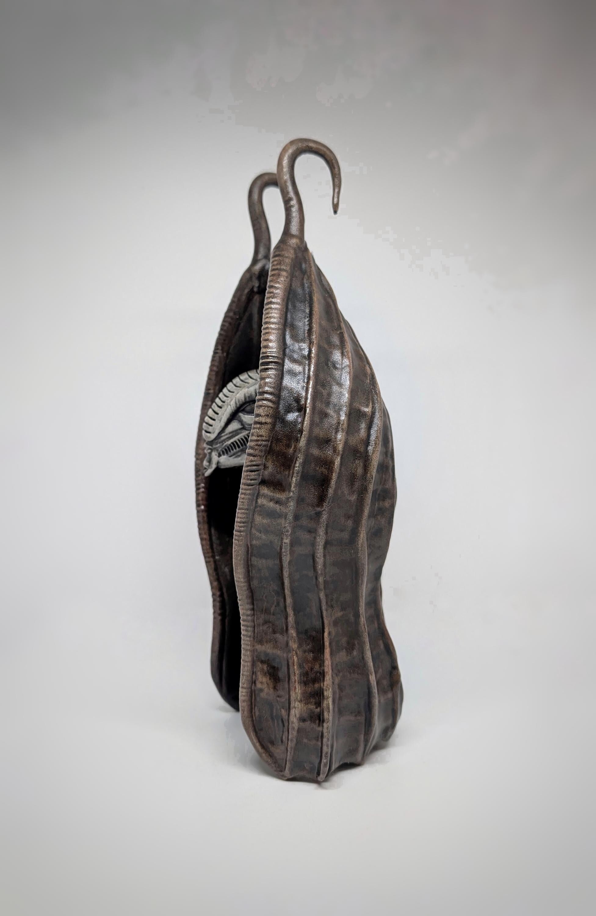 Inspired by H.R. Giger – The Tourist /11.8" (30 cm)  3D Resin Sculpture