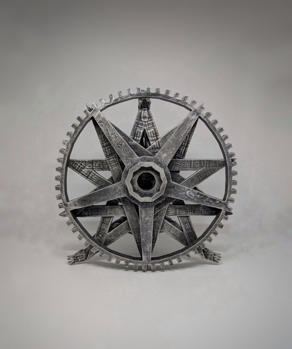 Inspired by H.R. Giger Baphomet  Wall Sculpture Height 10.2" (26 cm/260 mm)