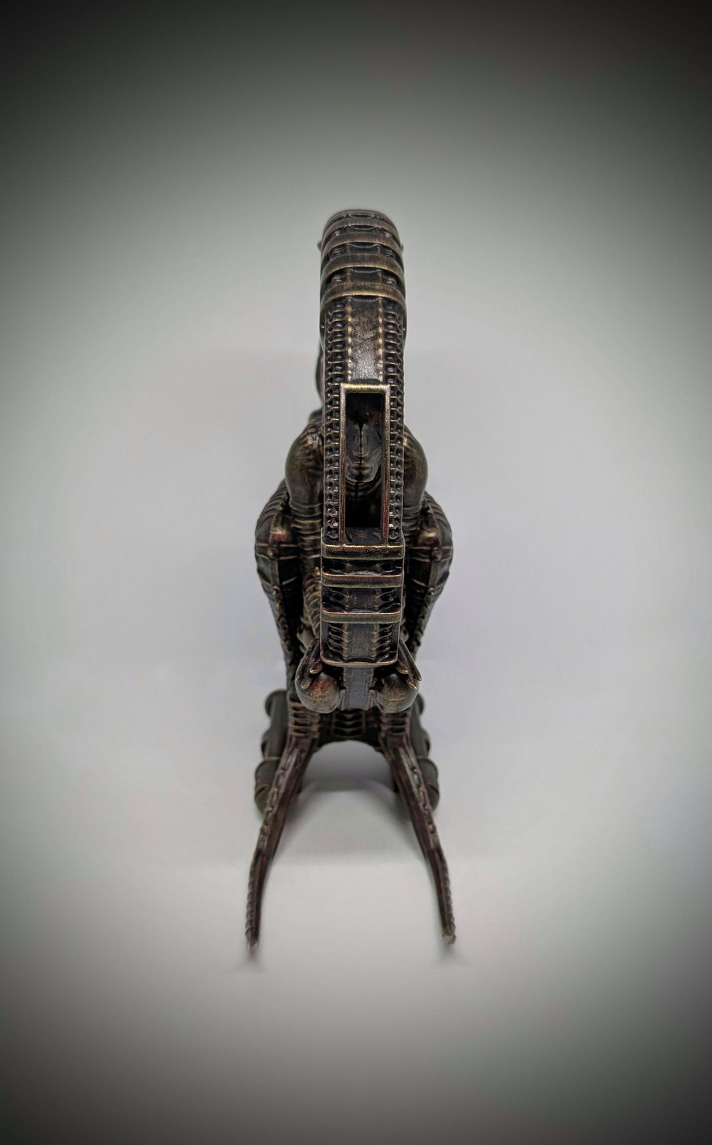 Inspired by H.R. Giger Space Jockey 3D Resin Sculpture 11in (28cm/280mm) Height