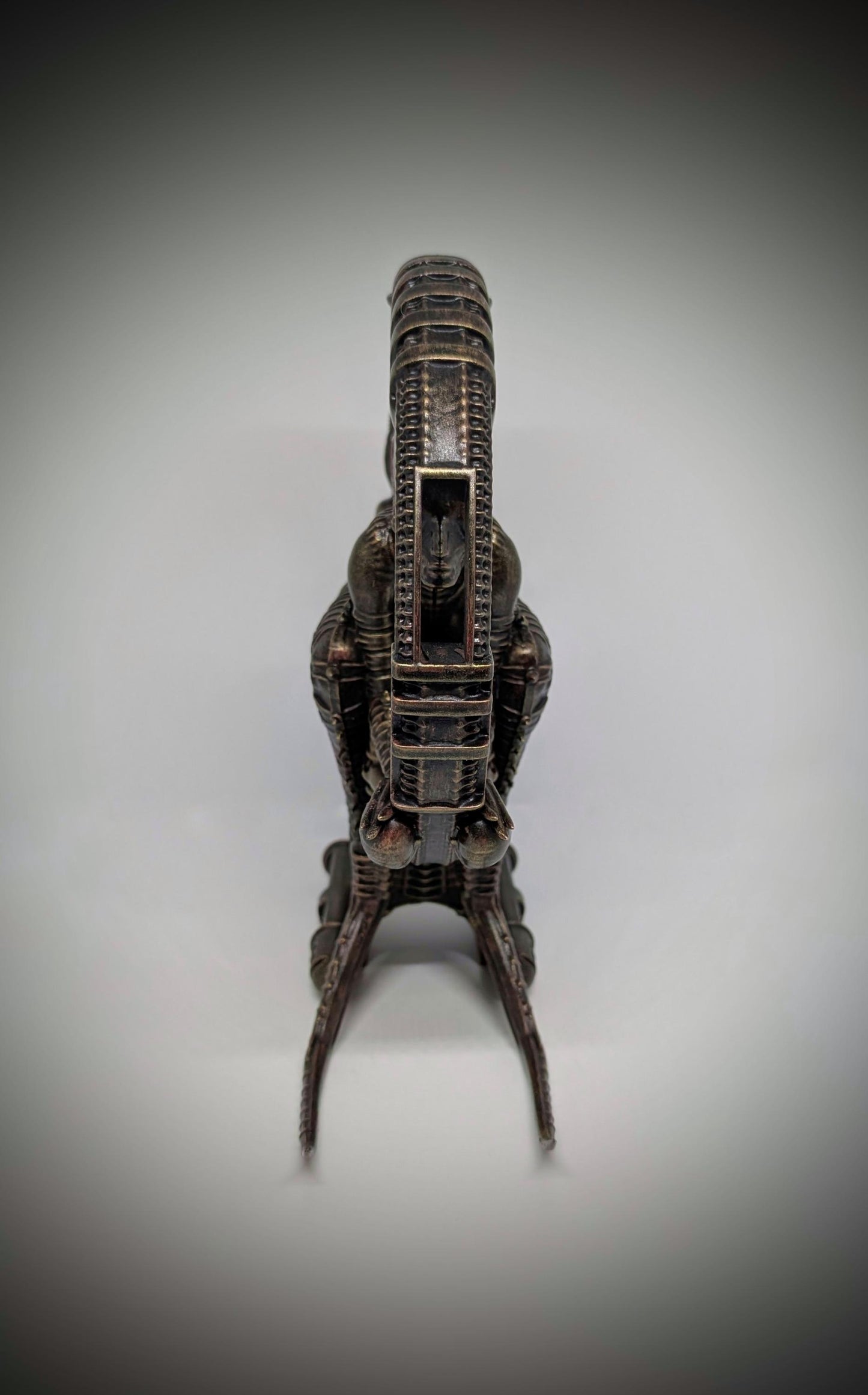 Inspired by H.R. Giger Space Jockey 3D Resin Sculpture 11in (28cm/280mm) Height