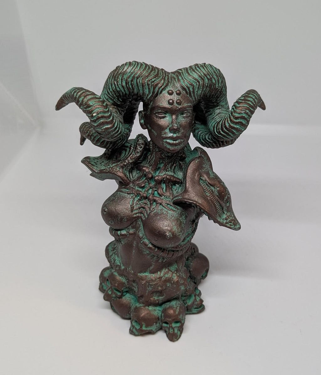 Lilith Mother of Demons 3D Printed Resin Figure – Height 6.5 Inches (16.5 cm)