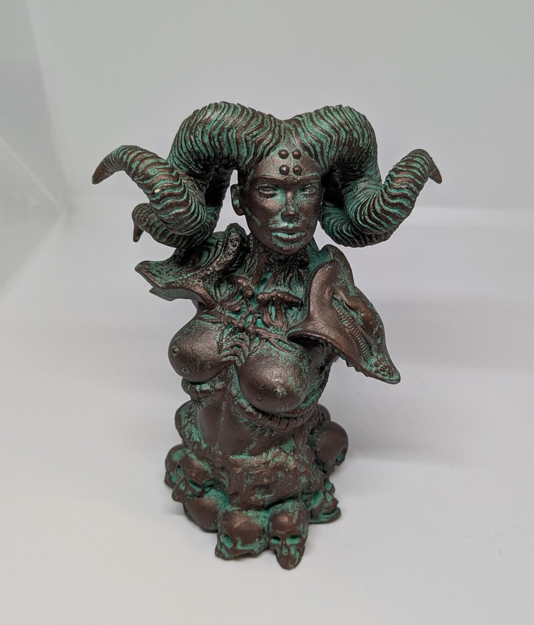 Lilith Mother of Demons 3D Printed Resin Figure – Height 6.5 Inches (16.5 cm)